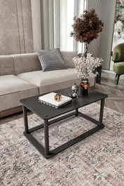 Hanah Home Mesa de Centro Hole Rect - Black